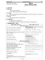 Bài giảng môn học Đại số lớp 7 - Tiết 57: Cộng, trừ đa thức