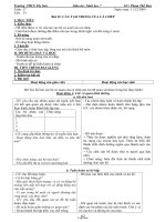 Giáo án môn Sinh học 7 tiết 33: Cấu tạo trong của cá chép