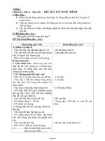 Giáo án Chính tả 4 - Tiết 4: Nhớ viết truyện cổ nước mình