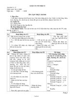 Giáo án Tin học 8 - Tiết 37: Ôn tập thực hành - Năm học 2009-2010