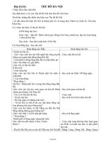 Giáo án Địa lý 4 - Bài: Thủ đô Hà Nội