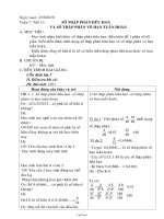 Bài giảng môn Đại số lớp 7 - Tuần 7 - Tiết 13: Số thập phân hữu hạn và số thập phân vô hạn tuần hoàn