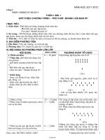 Giáo án Thể dục 3 - Trường tiểu học Gia Sàng