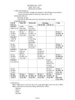 Giáo án Ngữ văn Lớp 6 - Đề kiểm tra 1 tiết 45 phút