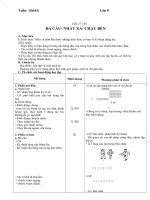 Giáo án học kì 2