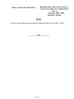 Đề kiểm tra Tập làm văn số 1 - Văn tự sự tiết 14+15 theo PPCT lớp: 8 - Đề 4