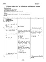 Giáo án Toán Hình học 7 tiết 51: Quan hệ giữa ba cạnh của một tam giác. Bất đẳng thức tam giác