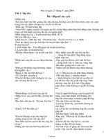 Giáo án Lớp 4 - Bài tổng hợp các môn (lần 2)