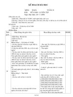 Giáo án Toán Lớp 3 - Tuần 19 - Bài: Số 10 000 - Luyện tập - Năm học 2005-2006