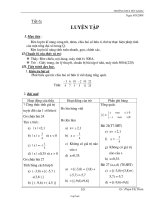 Giáo án môn Đại số lớp 7 - Tiết 6: Luyện tập