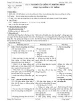 Giáo án Công nghệ 7 tiết 7 đến 10