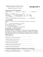 Hướng dẫn ôn tập lớp 5 tuần cuối tháng 4-2020