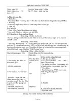 Giáo án Ngữ văn Lớp 6 - Tiết 77: Sông nước Cà Mau - Năm học 2008-2009 - Khoàng Thị Chính