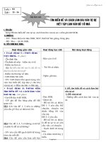 Giáo án Ngữ văn Lớp 6 - Tiết 15+16: Tìm hiểu đề và cách làm bài văn tự sự viết tập làm văn số 1 ở nhà - Năm học 2005-2006