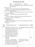 Giáo án Tập làm văn Lớp 3 - Tuần 1 - Bài: Nói về đội thiếu niên tiền phong - Điền vào giấy tờ in sẵn