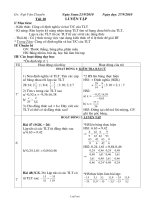 Giáo án Đại số 7 - Gv: Ngô Văn Chuyển - Tiết 10: Luyện tập