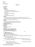 GIÁO ÁN NGỮ VĂN 6 TUẦN 27