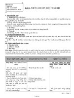 Bài giảng Môn Lịch sử 6 - Bài 11: Những chuyển biến về xã hội