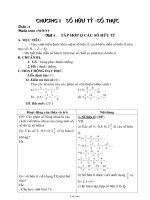 Bài giảng môn Đại số lớp 7 - Tuần 1 - Tiết 1: Tập hợp Q các số hữu tỉ