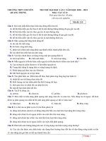 17  đề thi thử THPTQG 2021   vật lý   THPT chuyên quang trung   lần 1   có lời giải 