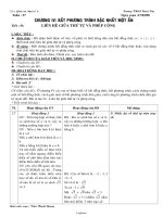 Giáo án Đại số 8 - Tiết 56: Liên hệ giữa thứ tự và phép cộng - Năm học 2007-2008 - Trần Thanh Quang