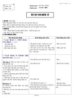 Giáo án Ngữ văn 6 - Tuần 30, Tiết 119: Ôn tập văn miêu tả - Năm học 2005-2006