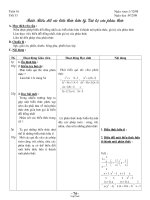 Giáo án Đại số 8 - Tiết 33: Biến đổi các biểu thức hữu tỷ - Giá trị của phân thức