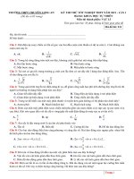 20  đề thi thử THPTQG 2021   vật lý   chuyên long an   l1   có lời giải 