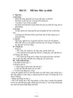 Giáo án môn học Đại số lớp 7 - Tiết 40: Ôn tập học kì I