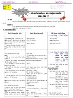 Giáo án Ngữ văn lớp 6 - Tuần 5 - Tiết 19: Từ nhiều nghĩa và hiện tượng chuyển nghĩa của từ