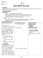 Giáo án Ngữ văn 7 tuần 8 tiết 29: Qua đèo ngang