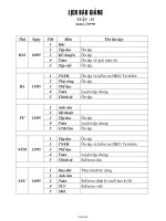 Giáo án giảng bài Tuần 35 Lớp 3