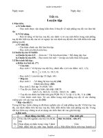 Giáo án Đại số 7 tiết 32: Luyện tập