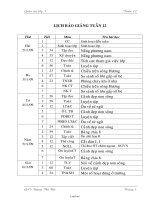 Giáo án Lớp 3 Tuần 12 - GV: Đặng Thị Hà