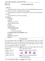 Giáo án Công nghệ Lớp 6 - Tuần 9 - Năm học 2009-2010 - Nguyễn Thị Thập