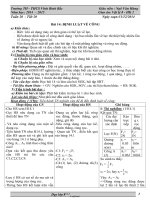 Giáo án môn Vật lí Lớp 8 - Học kì II - Năm học 2014-2015 - Ngô Văn Hùng