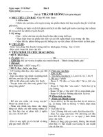 Giáo án môn Ngữ văn Lớp 6 - Tiết 5 đến 8 - Năm học 2008-2009