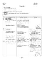 Giáo án Toán Hình học 7 tiết 52: Luyện tập