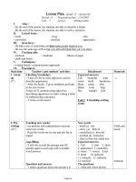 Giáo án: Ngữ văn 8 - Tuần 16 - Giáo viên: Nguyễn Thị Diễm