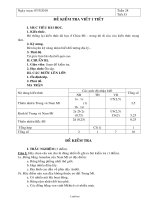 Giáo án Địa lý 7 - Tuần 27