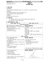 Bài giảng môn học Hình học lớp 7 - Tiết 27: Luyện tập