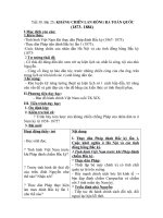 Bài 25. Kháng chiến lan rộng ra toàn quốc (1873 - 1884)