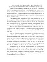 GIÁO DỤC LỊCH SỬ ĐỊA PHƯƠNG