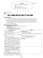 Giáo án Ngữ văn 6 - Tuần 17 - Năm học 2007-2008 - Trương Thị Thanh Tuyền