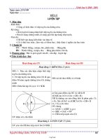 Giáo án Hình Học 9 năm 2008 - 2009 - Tiết 27, 28