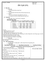 Giáo án Tin học khối 7 tiết 68: Ôn tập (tt)