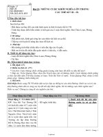 Bài giảng Môn Lịch sử 6 - Tuần 27 - Tiết 26 - Bài 23: Những cuộc khởi nghĩa lớn trong các thế kỉ VII - IX