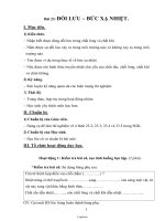 Giáo án môn Vật lí Khối 8 - Bài 23: Đối lưu - Bức xạ nhiệt (bản mới)