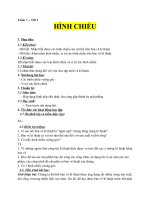 Bài 2. Hình chiếu