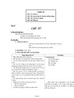 Giáo án Ngữ văn 6 - Tuần 15 - Năm học 2007-2008 - Trương Thị Thanh Tuyền